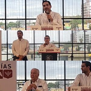 Alcalde Carlos Peña Ortiz fortalece comunicación con medios y ciudadanía, a través de “Buenos Dias Reynosa”.